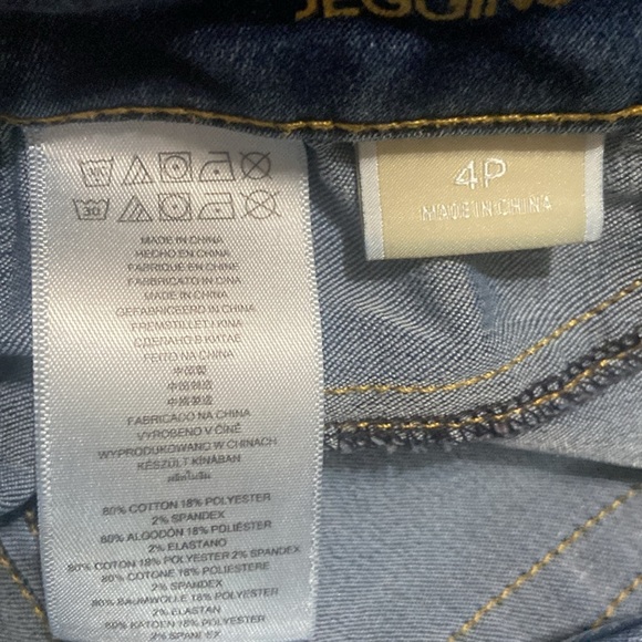 Michael Kors Blue Skinny Jeans - Picture 5 of 7